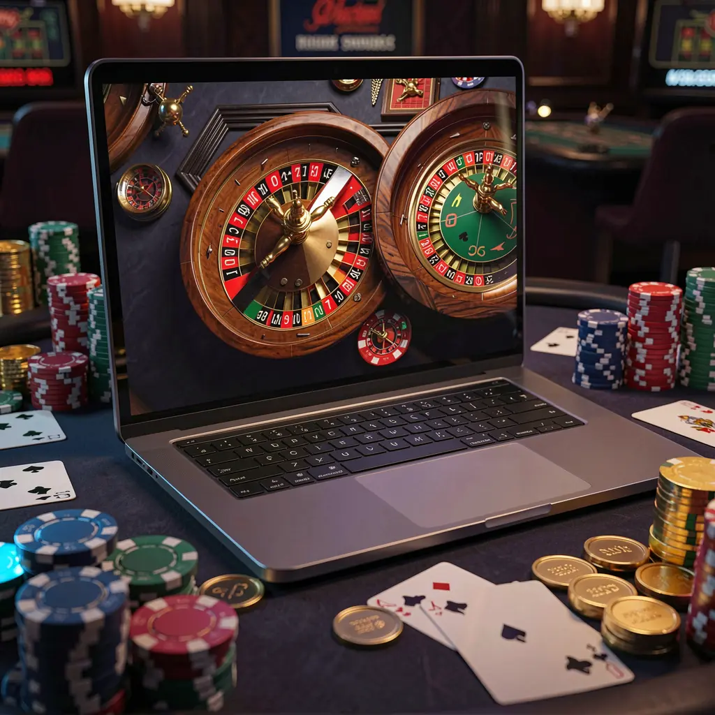 Mujer mexicana concentrada disfrutando de coloridas máquinas tragamonedas en una vibrante atmósfera de casino en MEX WOW con luces brillantes y una experiencia de juego prémium MEX WOW – Experimenta la emoción de la ruleta en vivo en línea en México